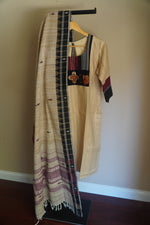 Load image into Gallery viewer, Handcrafted Tussar Kotpad Kurta  - Size Large
