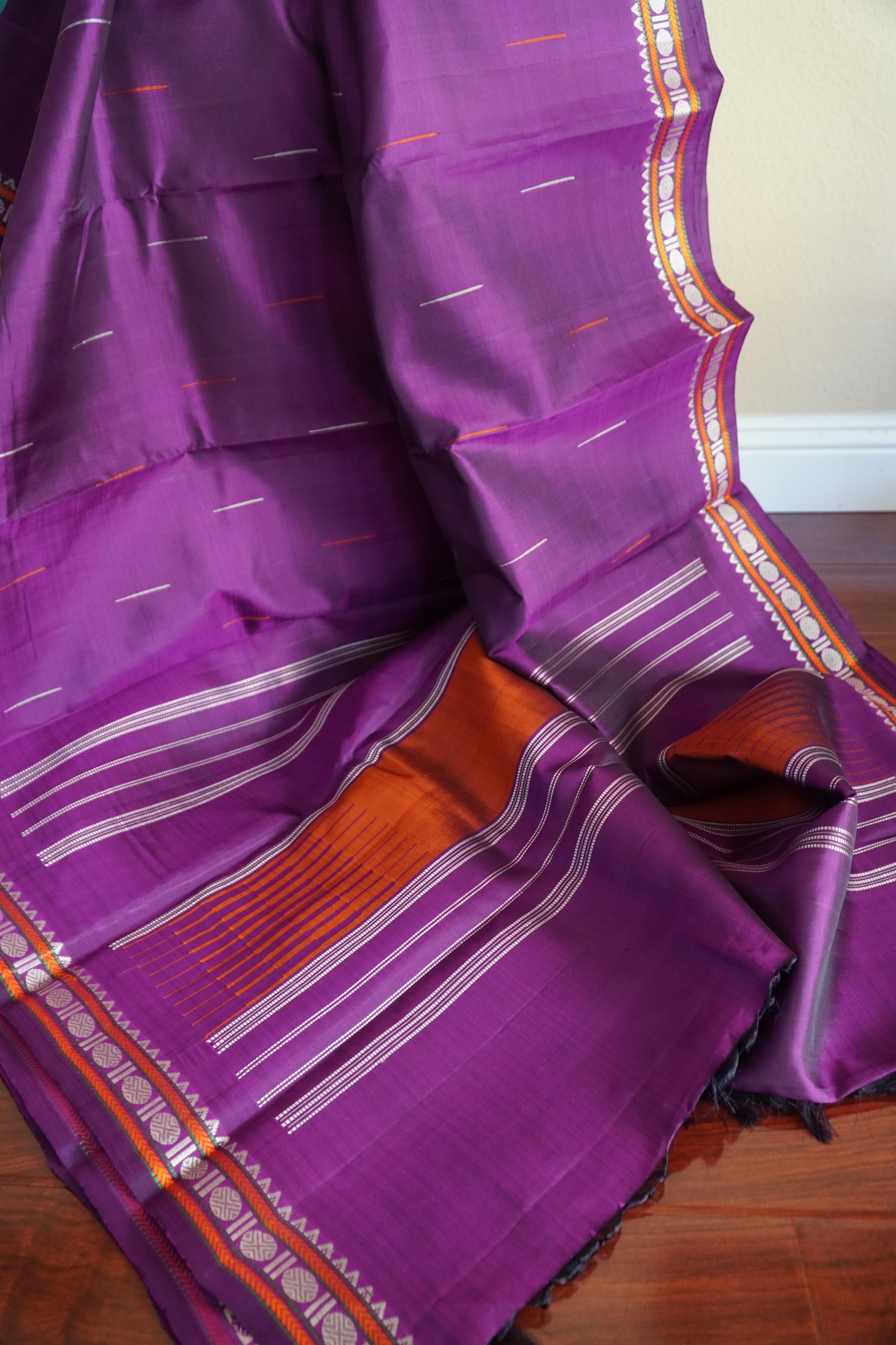 No Zari Kanjivaram Silk