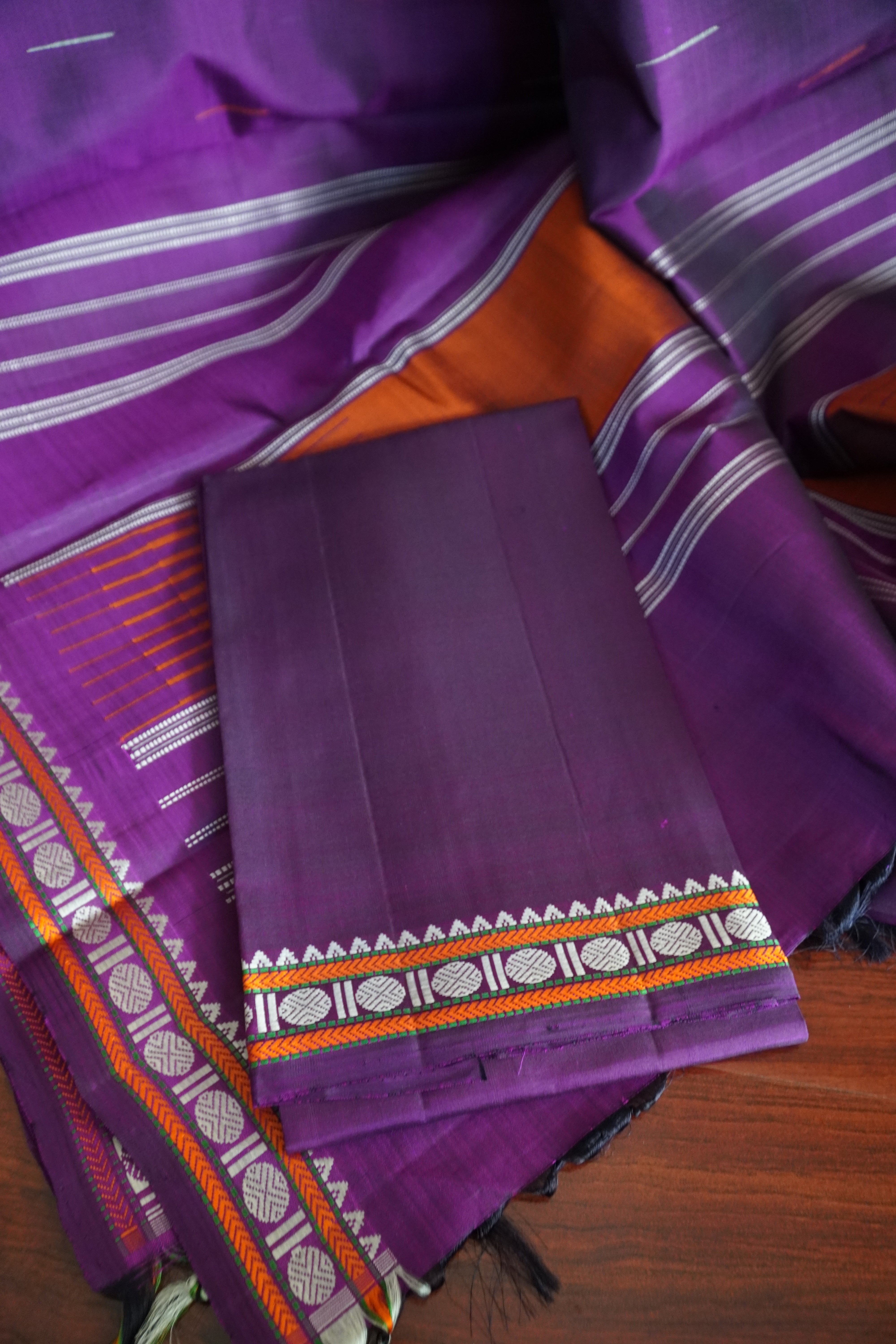 No Zari Kanjivaram Silk