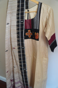 Woven Kotpad Tussar Dupatta