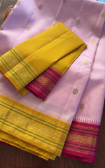 Load image into Gallery viewer, Rose Quartz with Ganga Jamuna borders - MAATHEY
