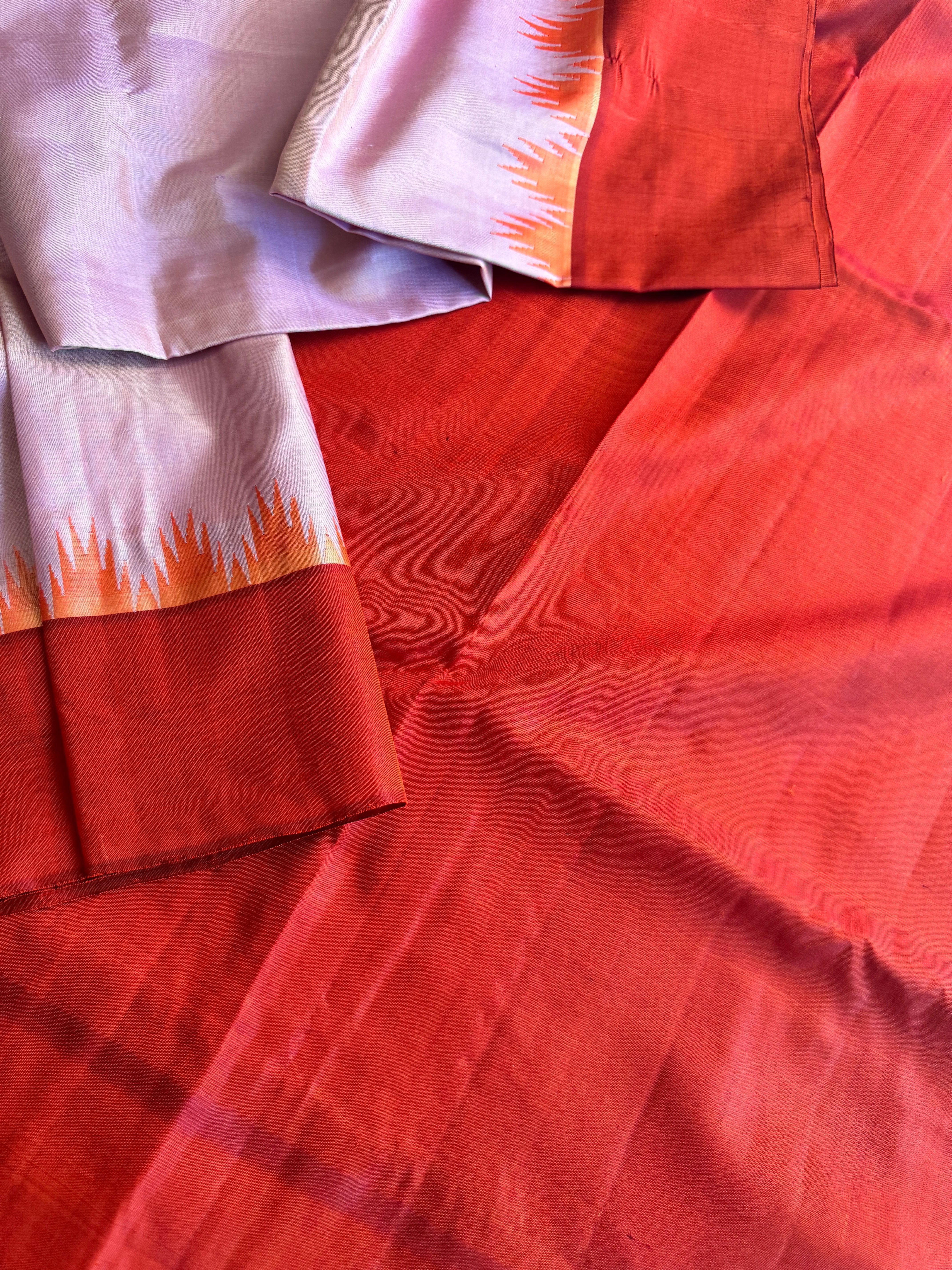 No Zari Kuttu Gadwal Silk