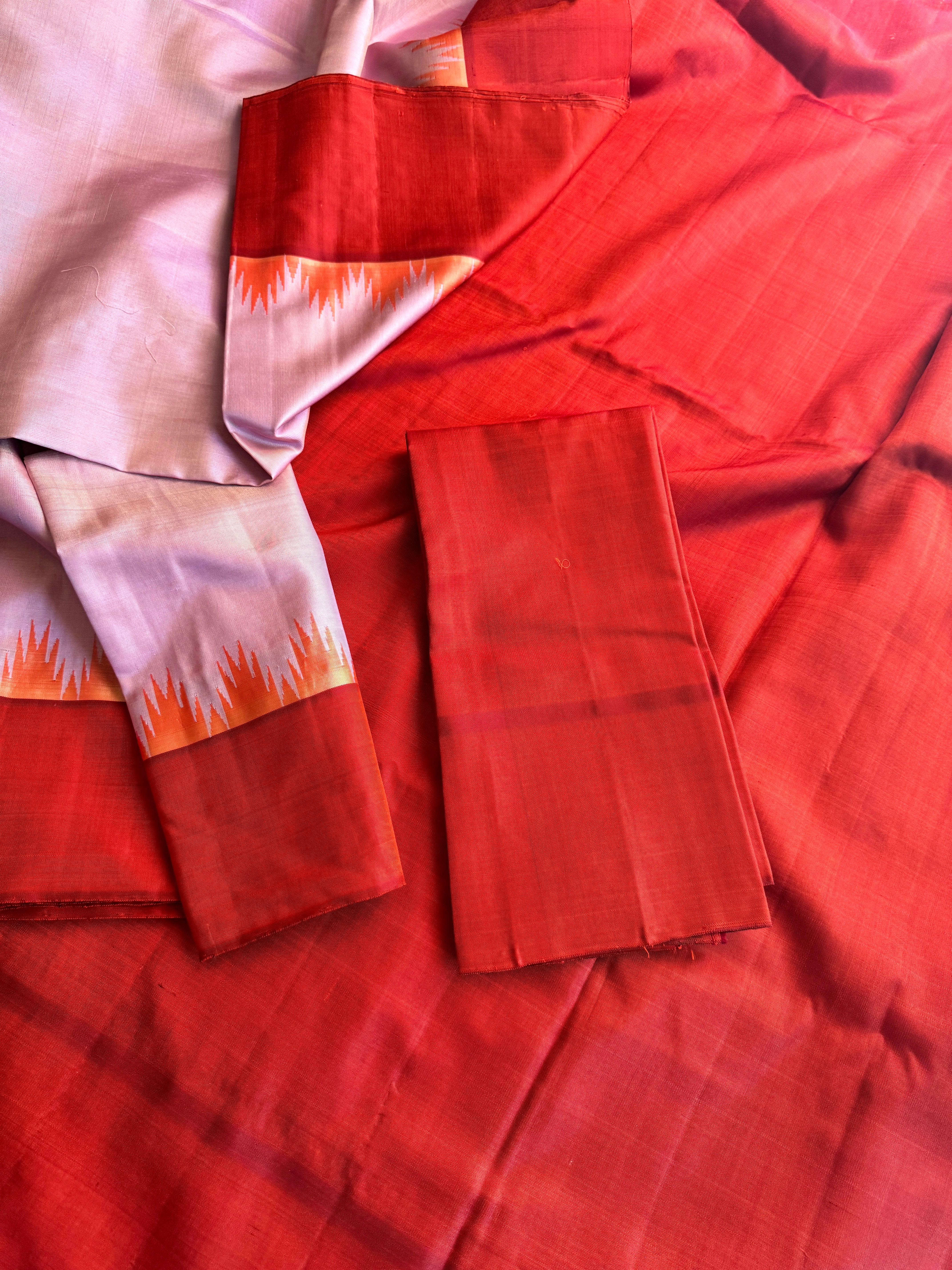 No Zari Kuttu Gadwal Silk