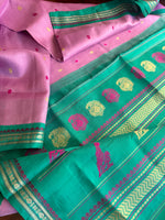 Load image into Gallery viewer, No Zari Kuttu Gadwal Silk
