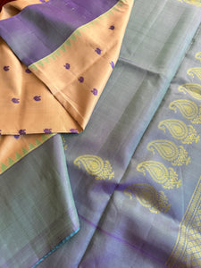 No Zari Kuttu Gadwal Silk