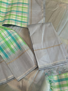 Linen by Silk : Korvai Kanjivaram