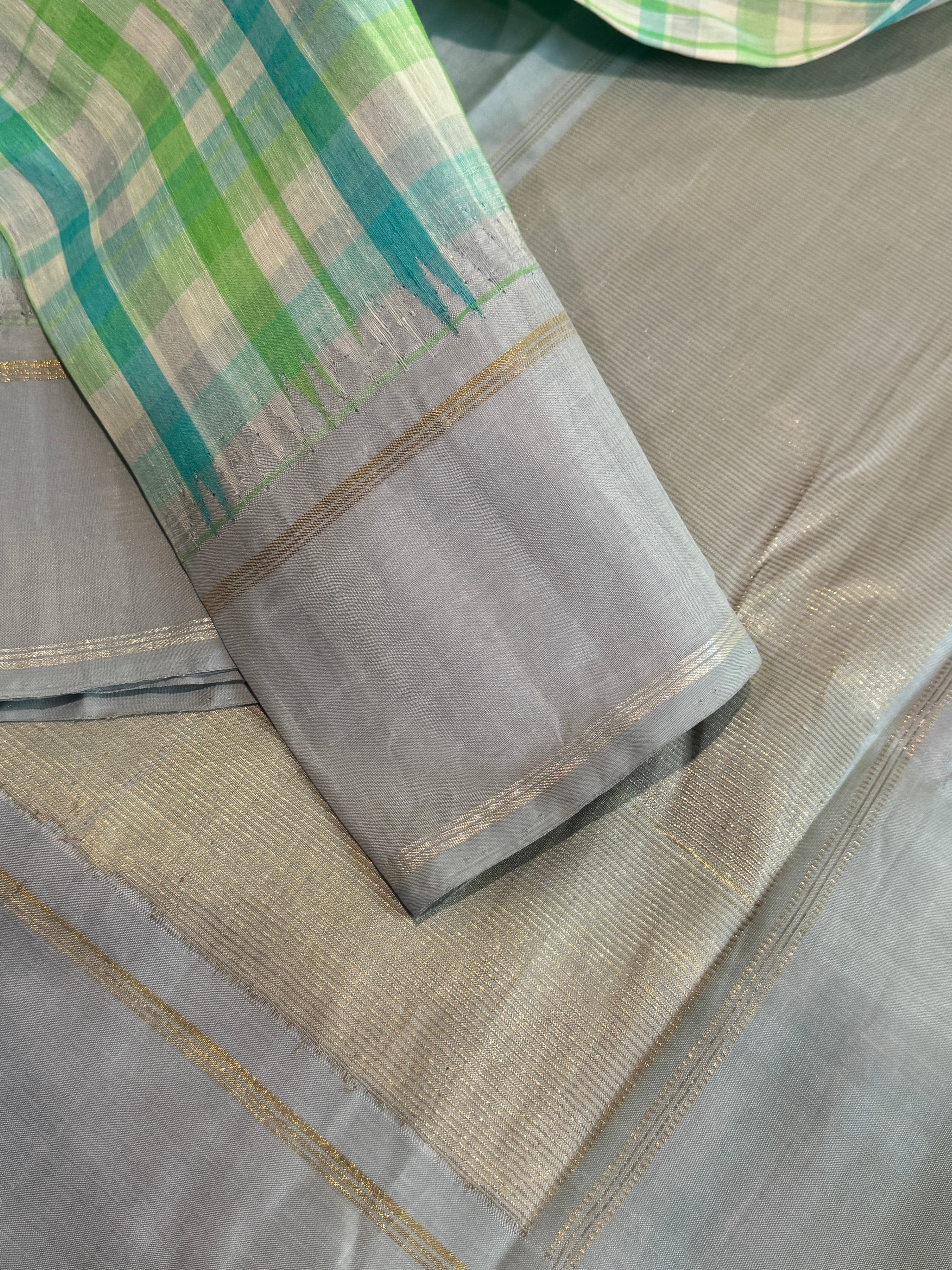 Linen by Silk : Korvai Kanjivaram