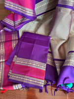 Load image into Gallery viewer, No Zari Korvai Kanjivaram Silk
