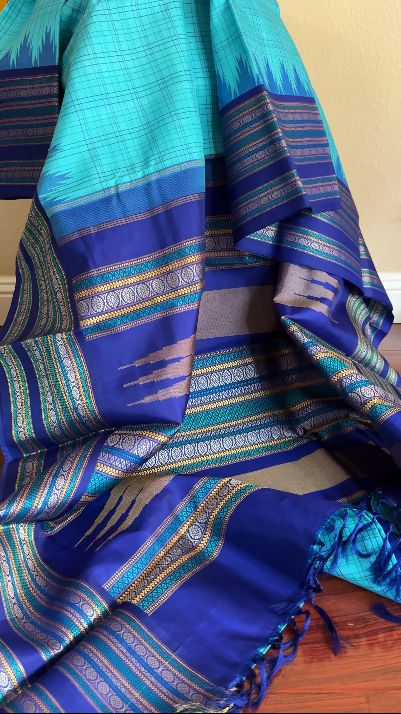 No Zari Korvai Kanjivaram Silk