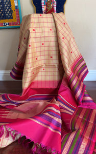 No Zari Korvai Kanjivaram Silk