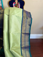 Load image into Gallery viewer, Mythili Korvai Kanjivaram - Adai woven
