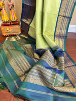 Load image into Gallery viewer, Mythili Korvai Kanjivaram - Adai woven
