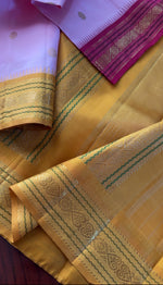 Load image into Gallery viewer, Rose Quartz with Ganga Jamuna borders - MAATHEY
