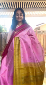 Load image into Gallery viewer, Rose Quartz with Ganga Jamuna borders - MAATHEY
